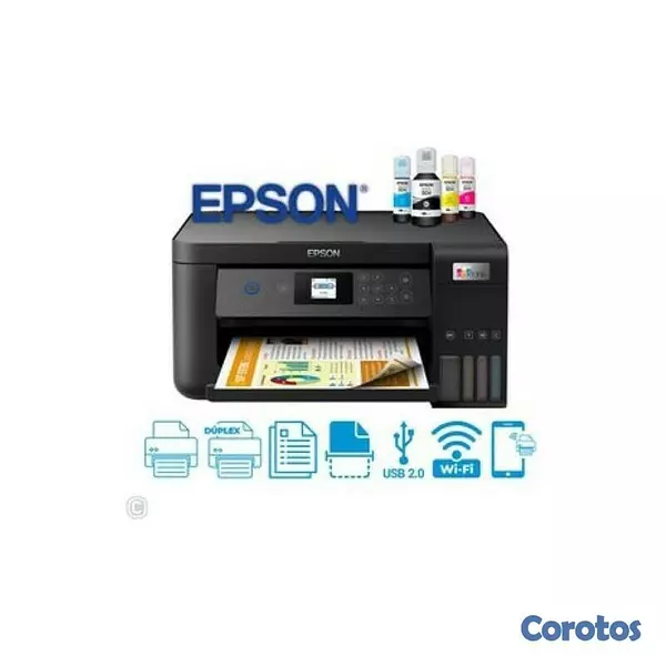 impresoras y scanners - IMPRESORA EPSON ECOTANK L4260 SISTEMA ,COPIA,SCANER,,WIFI- DUPLEX,
