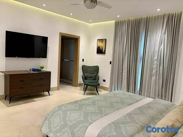 casas vacacionales y villas - Villa en venta o  alquiler en punta cana village  4