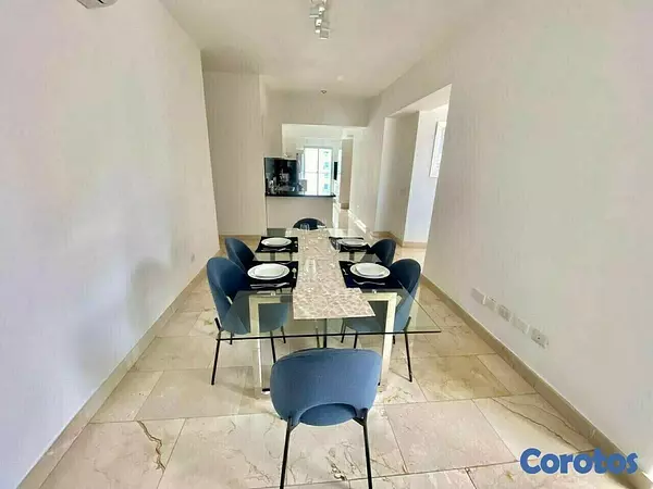 apartamentos - VENDO APARTAMENTO AMUEBLADO EN PISO ALTO TORRE MODERNA EN PIANTINI CÓDIGO: PD239 8
