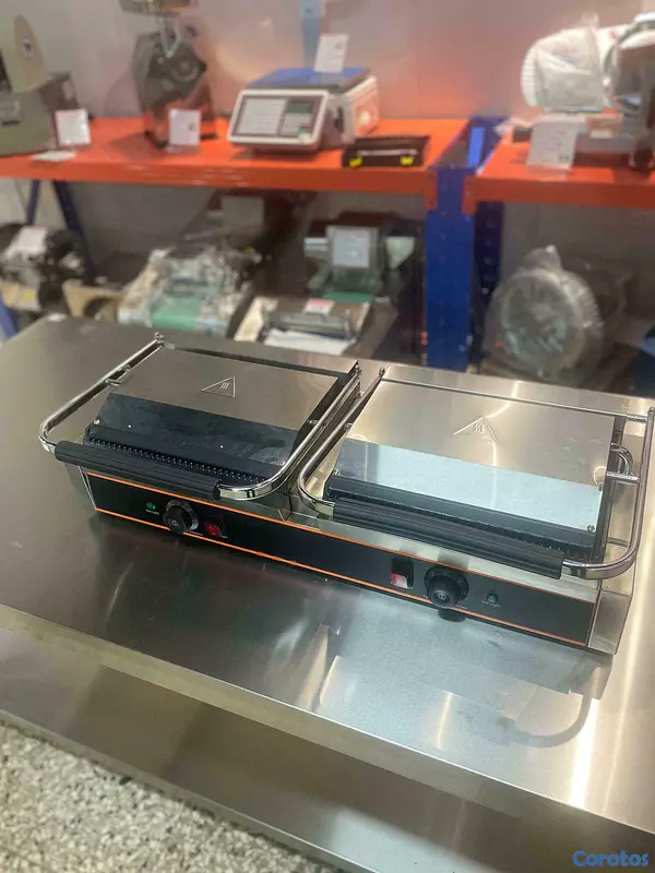 equipos profesionales - Tostadora parrilla grill doble electrica 6