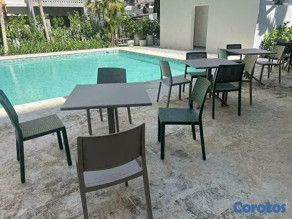 apartamentos - Apto. nuevo 1 hab. condominio Murales, Gazcue 
(listo para entrega) 9