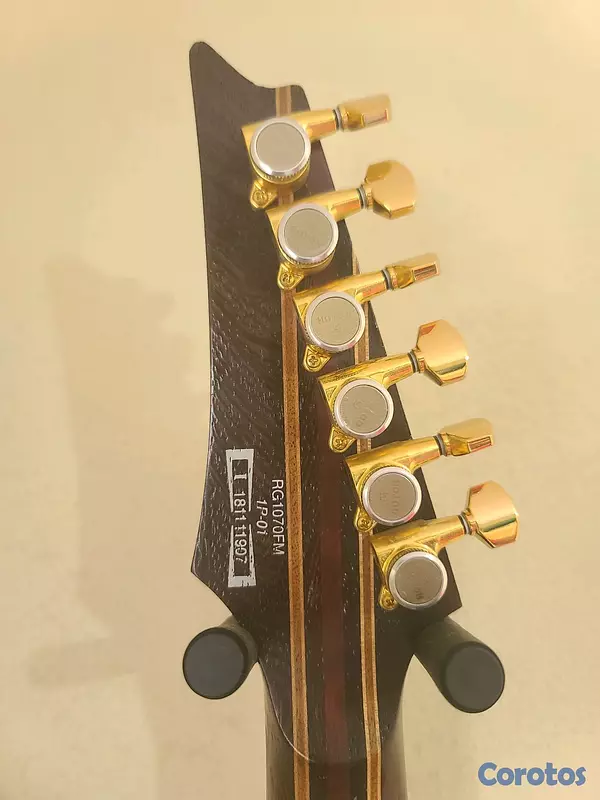 instrumentos musicales - Guitarra electrica Ibanez RG1070FM Premium  3