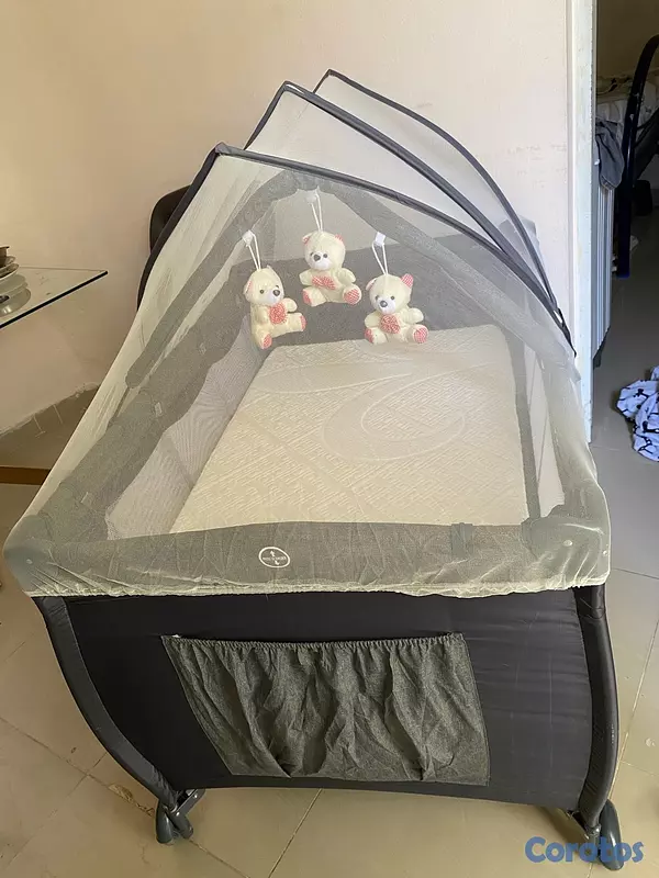 coches y sillas - corral con un mes de uso. 9