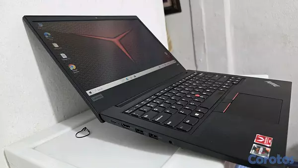 computadoras y laptops - lenovo Slim T495 14 Pulg Ryzen 7 Ram 16gb Disco 512gb SSD Aty Radeon 10 2