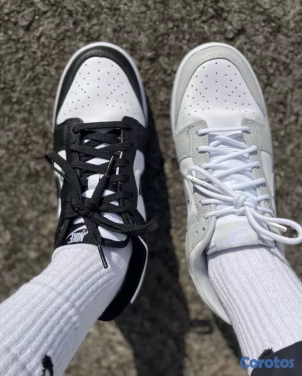 zapatos unisex - Tenis Teni Nike Dunk Low Retro Panda Black White Original Originales Sneaker 🐼 9