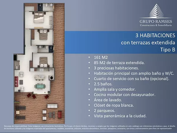 apartamentos - Apartamentos de lujo en Torre en Alma Rosa I 2
