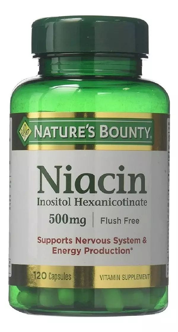 Salud y Equipamiento Médico - Niacin 500 Mg Natures Bounty Flush 2