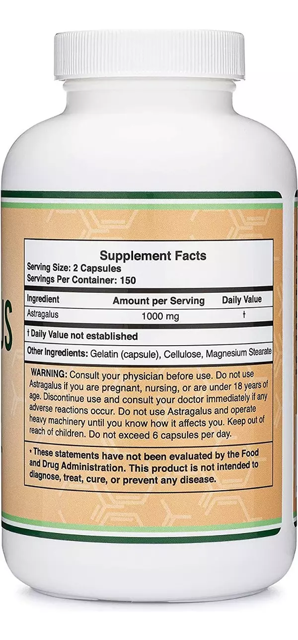 Salud y Equipamiento Médico - Astragalo 1000 Mg Double Wood - Uni - Unidad A $821 2