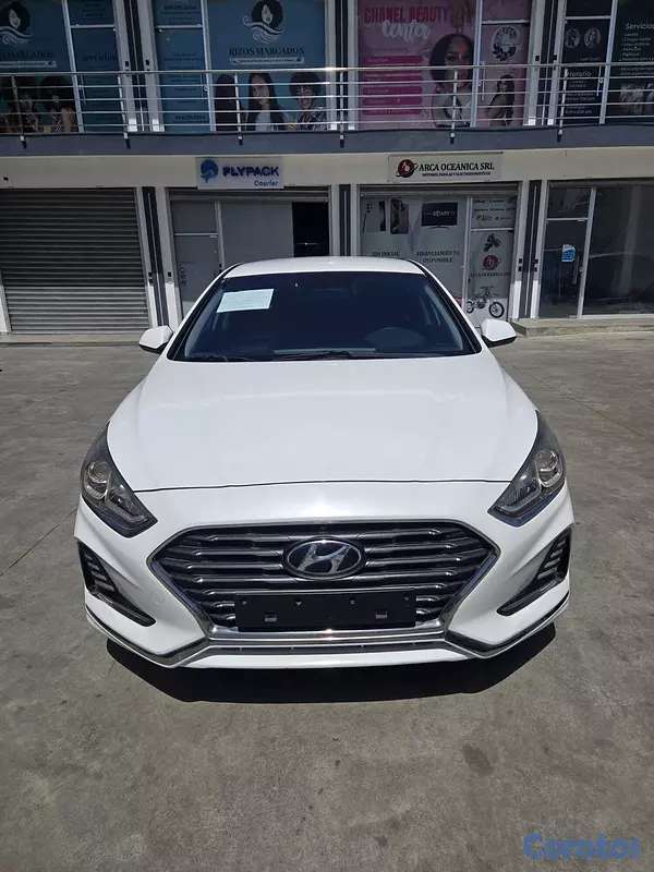 carros - HYUNDAI SONATA NEW RISE 2018 BLANCO GASOLINA 9