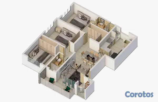 apartamentos - APARTAMENTOS PRÓXIMO AL JARDÍN BOTÁNICO, JACAGUA, SANTIAGO. 8