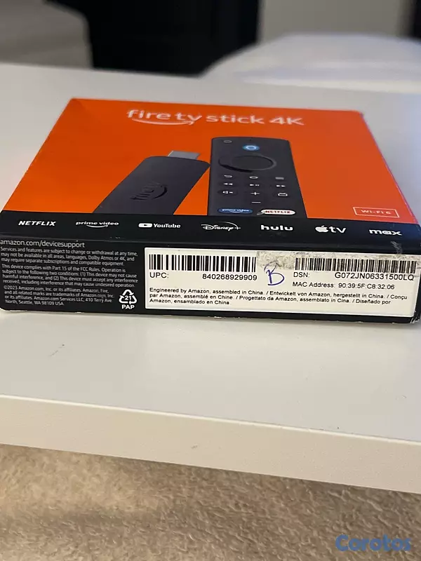 tv - fire stick 4 k 2