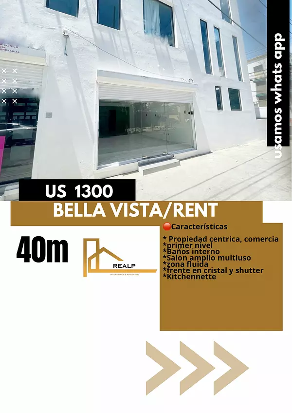oficinas y locales comerciales - Local bella vista  1