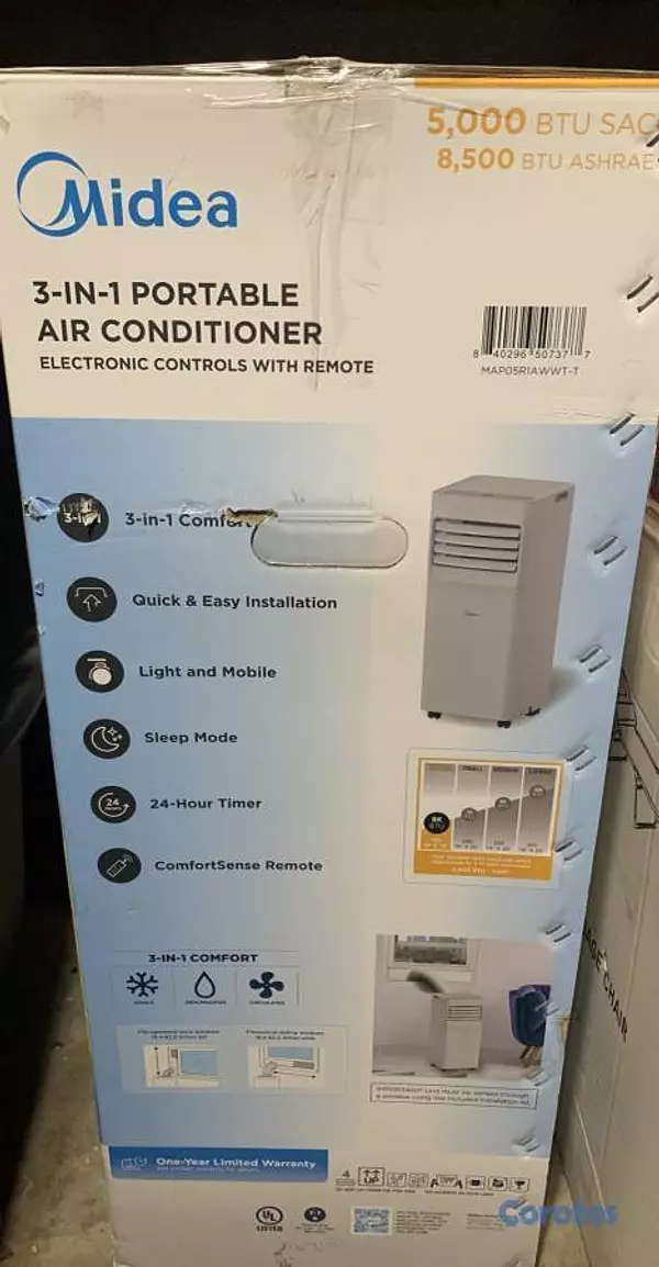 aires acondicionados y abanicos - Aire acondicionado portable 3 en 1, Ventilador hum 1