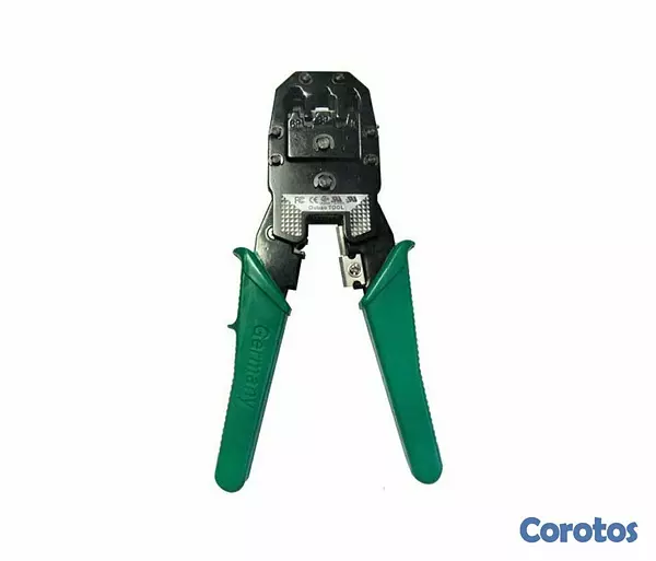 otros electronicos - CRIMPING TOOL AGILER RJ45, RJ12, RJ11 CON CORTADOR DE CABLE (AGI-1937)