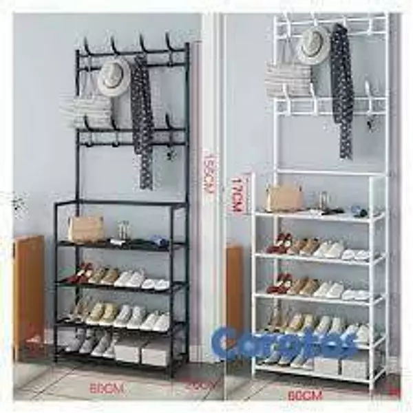 decoración y accesorios - ESTANTE ZAPATERA DE 5 NIVELES (DP12869) 3