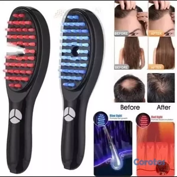 salud y belleza - (envío gratis)Cepillo de Terapia Capilar LED con Vaporizador(pago al entregar) 5