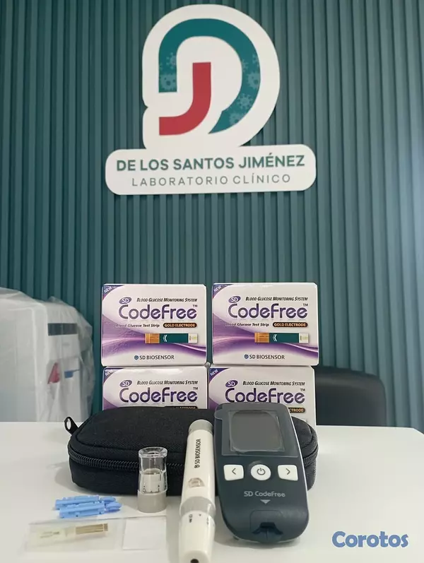 Salud y Equipamiento Médico - GLUCOMETRO PARA PRUEBA DE AZUCAR EN CASA CON 50 TIRILLAS 3