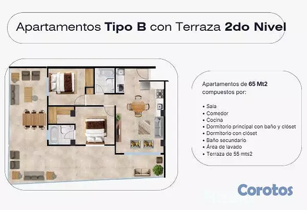 apartamentos - Apartamento en venta en el Millon 7