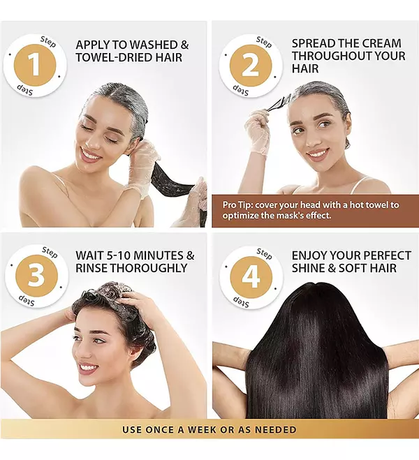 Salud y Equipamiento Médico - Mascarilla Para El Cabello Karseell Collagen 5