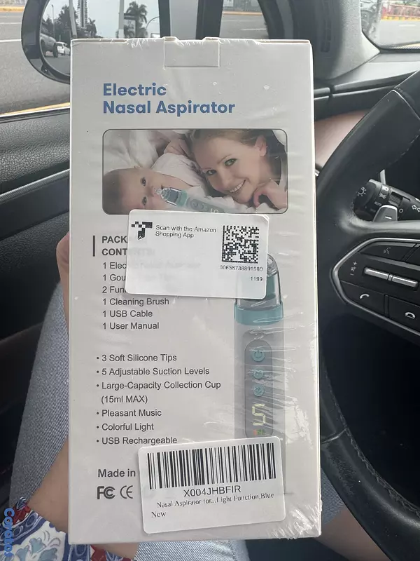 cuidado y nutricion - Aspirador nasal para bebé eléctrico  2