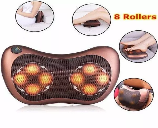 salud y belleza - COJIN DE MASAJES PARA EL HOGAR Y EL CARRO AUTOMOVIL ALMOHADA 5