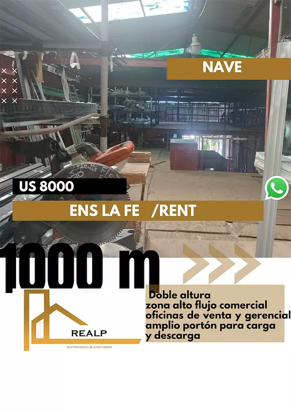 oficinas y locales comerciales - Nave doble altura 1000 m 7