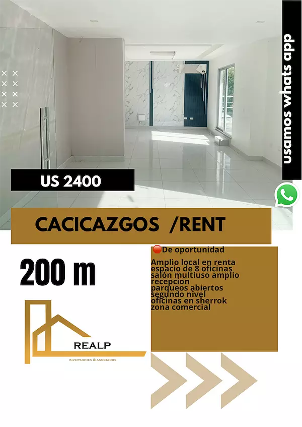 oficinas y locales comerciales - Local en los cacicazgos  1