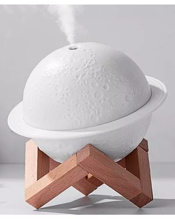 decoración y accesorios - Humidificador de planeta, difusor de aroma para el hogar, luz nocturna  4