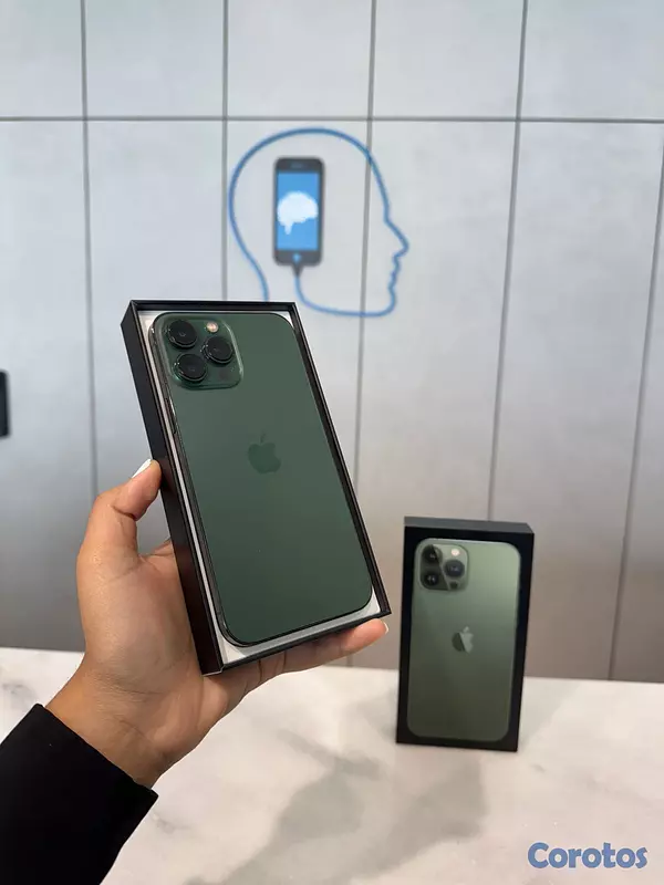 celulares y tabletas - IPHONE 13 PRO MAX 128GB VERDE  DESBLOQUEADO DE FAB
