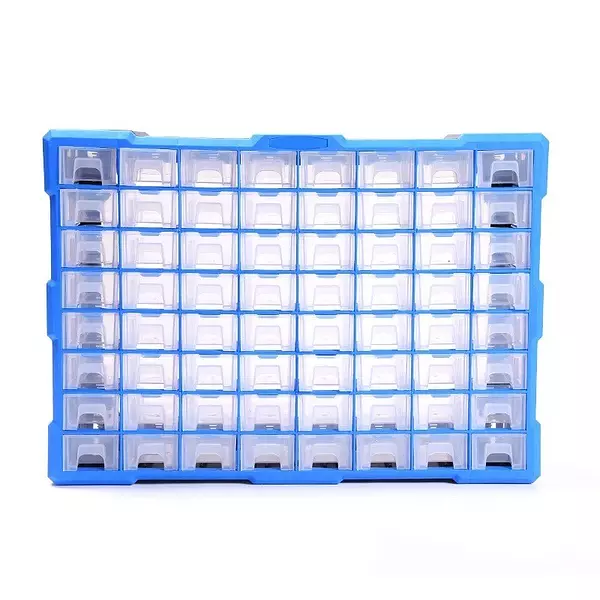 herramientas, jardines y exterior - Organizador Caja Objetos pequeños 64 compartimientos multifuncional herramientas 1