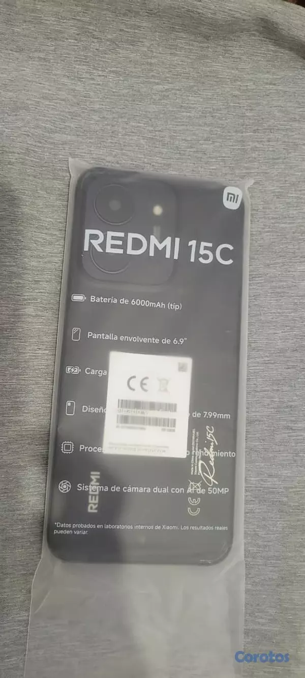 celulares y tabletas - CELULAR REDMI 15C 7