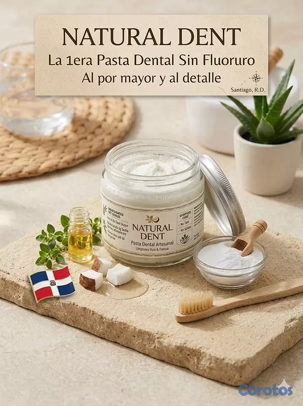 salud y belleza - Pasta Dental Orgánica NaturalDent (Al Detalle y Por Mayor) 4