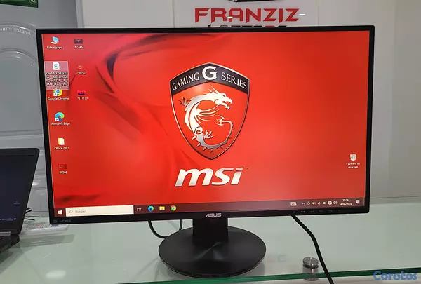 computadoras y laptops - monitor Asus 27 Pulg sin Bordes hdmi Pantalla Giratorias Bocinas internas 2