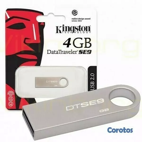 accesorios para electronica - MEMORIA USB KINGSTON 4GB