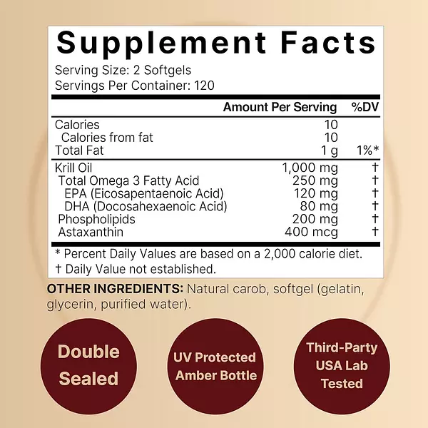 Salud y Equipamiento Médico - Aceite Krill 180 Cap Naturebell 2