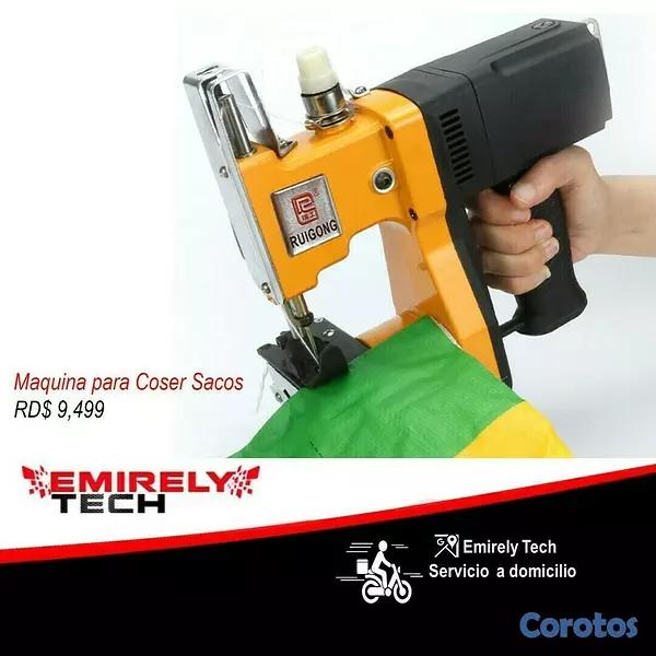equipos profesionales - Maquina para Coser Sacos Electrica Selladora de Costura Electrica 1