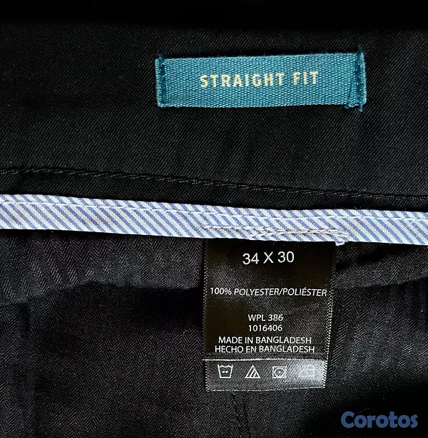 ropa para hombre - Pantalón Haggar® Original | Corte: Straight Fit 5