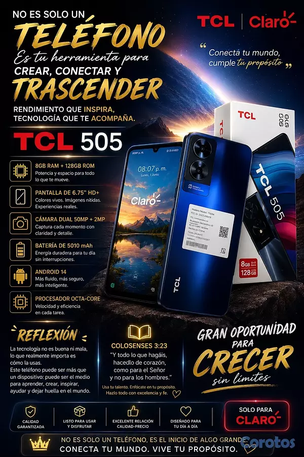 celulares y tabletas - TCL 505 7
