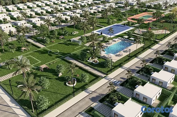 casas vacacionales y villas - venta de villas independientes en punta cana con opción a piscina  3