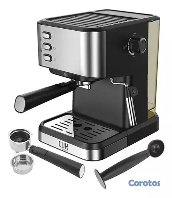 electrodomesticos - cafetera eléctrica con espumador 