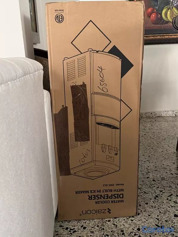 electrodomesticos - Dispensador de agua con hielera incluida, Agua fría y agua caliente (bebedero) 3