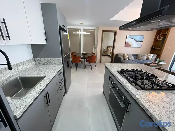 apartamentos - Venta de apartamento amueblado de una habotacion en Piantini 2