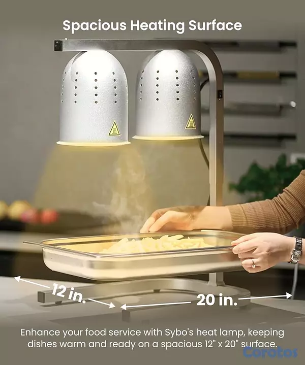 cocina - 🔥 Lámpara de Calor para Alimentos DL2112 NUEVA 🍟🍗 4