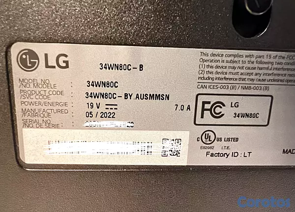 computadoras y laptops - Monitor LG 34 Pulgadas Curvo - Ideal para Edición  2