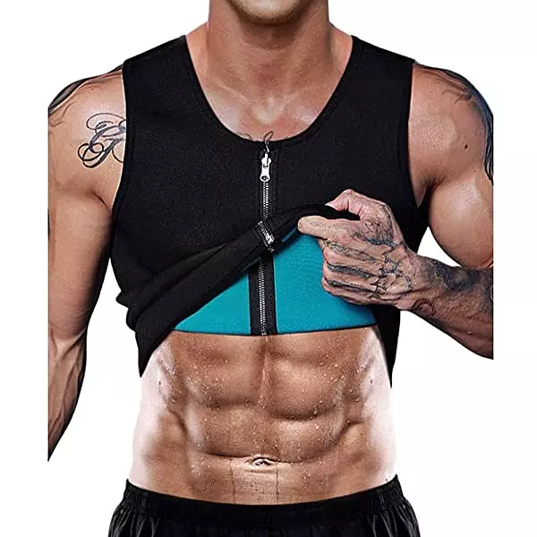 Artículos Deportivos - Faja de caballero Ultra neopreno para sudar reversible  chaleco cintura gym 2