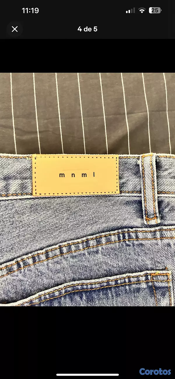 ropa para hombre - JEANS FLARED MNLM 4