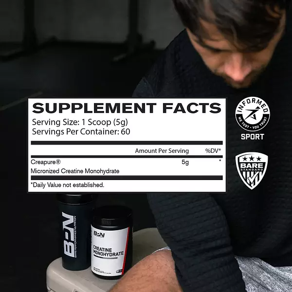 Salud y Equipamiento Médico - Bare Performance Nutrition, Bpn Creatine Monohydrate 2