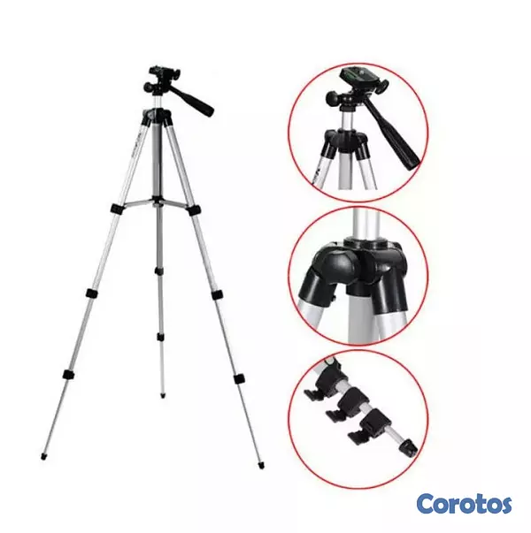 camaras y audio - Trípode de 40 pulgadas para celular y cámara profesional
 3