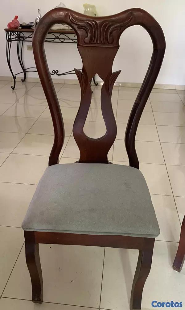 muebles y colchones - Vendo Juego de Comedor en caoba  3