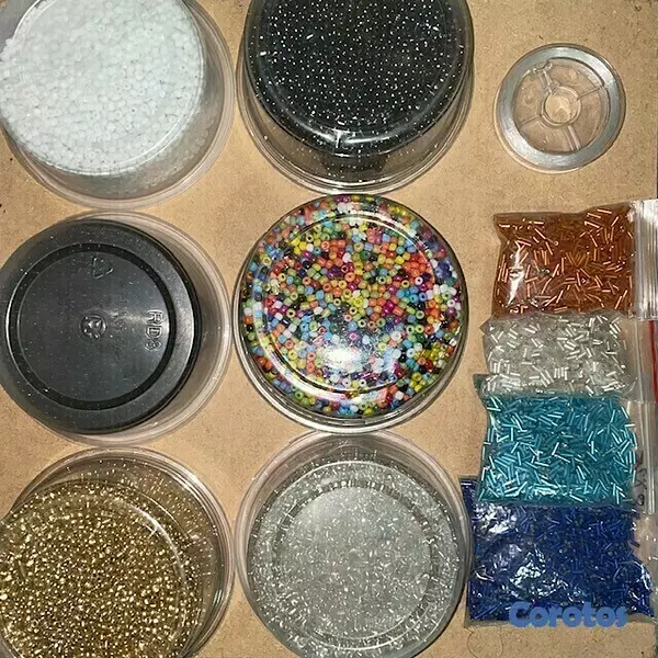 joyas, relojes y accesorios - cajas y paquetes de bisutería para emprendedores en joyería. bolitas, cristales. 2